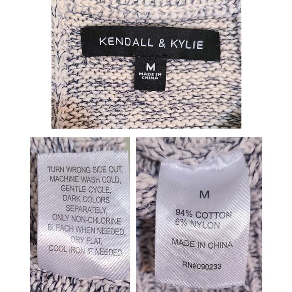 Kendall & Kylie Womens Tank Top Size Medium Gray Stretchy - Picture 5 of 5